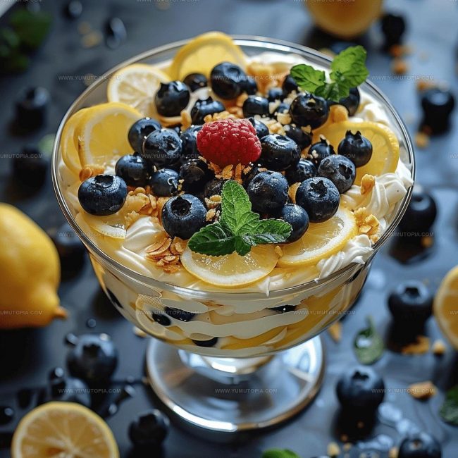Why Lemon Blueberry Trifle Feels So Light