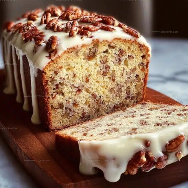 Refining Butter Pecan Cake with Cream Cheese Icing