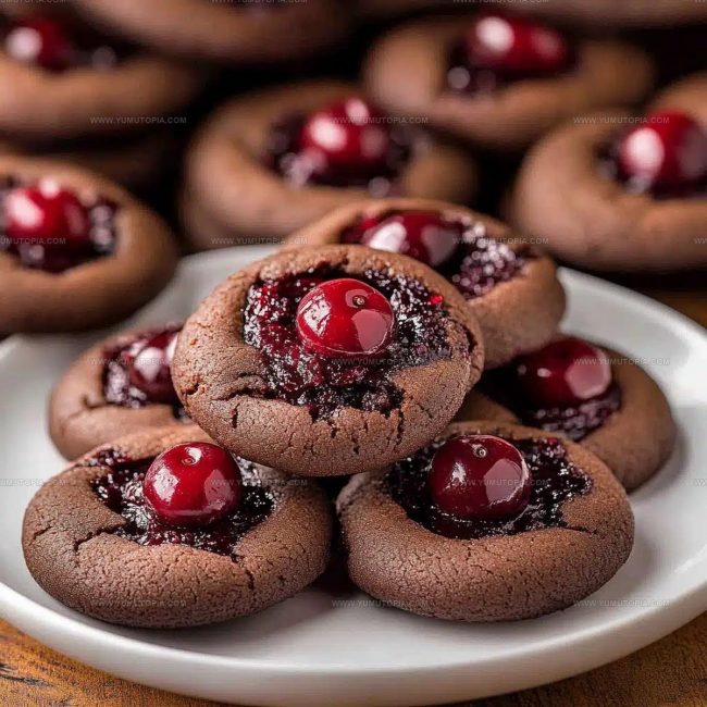 How to Prepare Chocolate Cherry Cookies