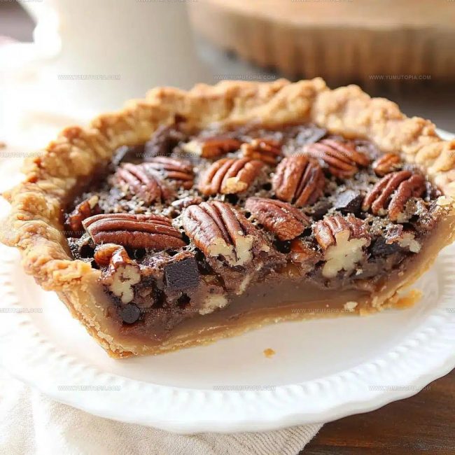 Texas Chocolate Pecan Pie Baking Instructions