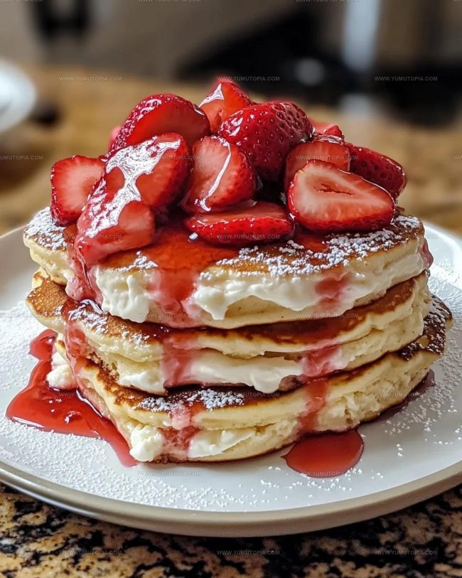What Makes Strawberry Cheesecake Pancakes So Satisfying