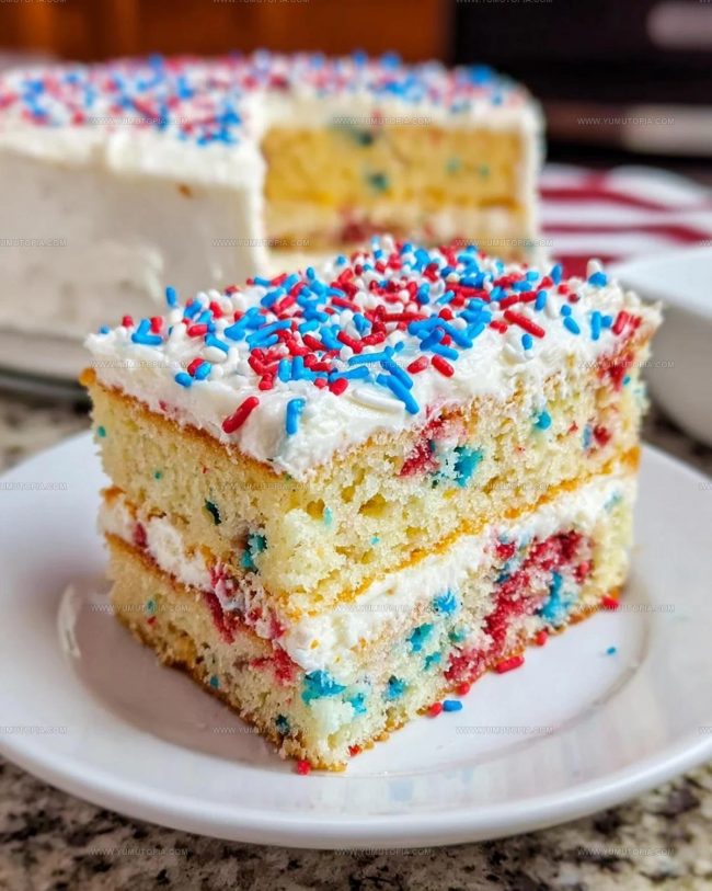 Why Patriotic Funfetti Cake Shines