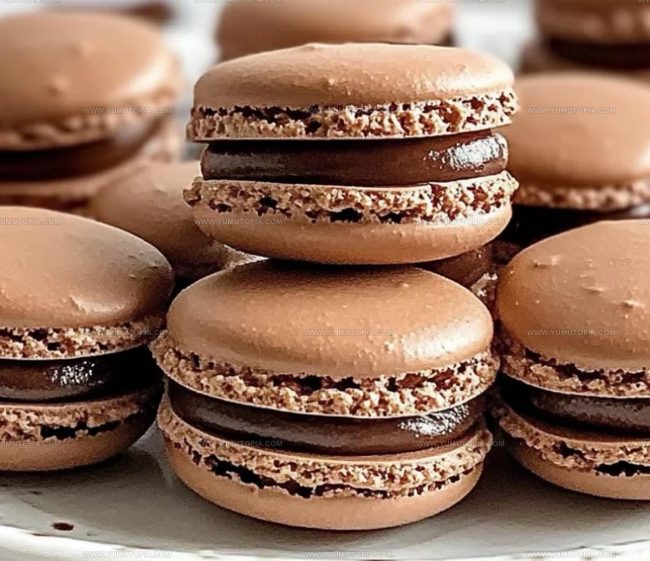 Simple Instructions for Chocolate Macarons