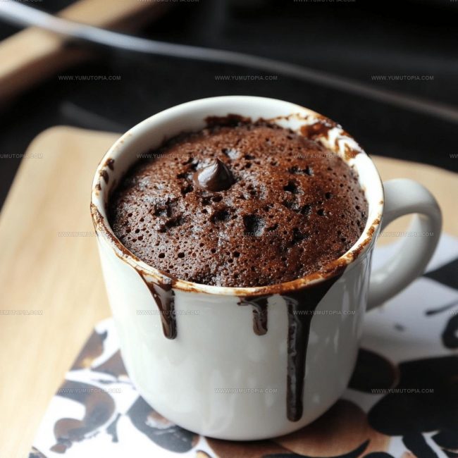 How to Make a 3 Ingredient Chocolate Mug Cake