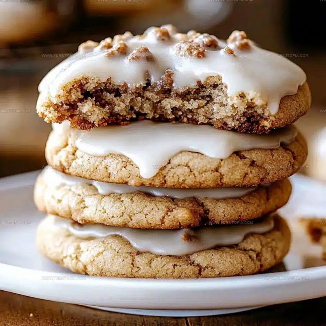 Cookie And Streusel Ingredients For Coffee Cake Cookies