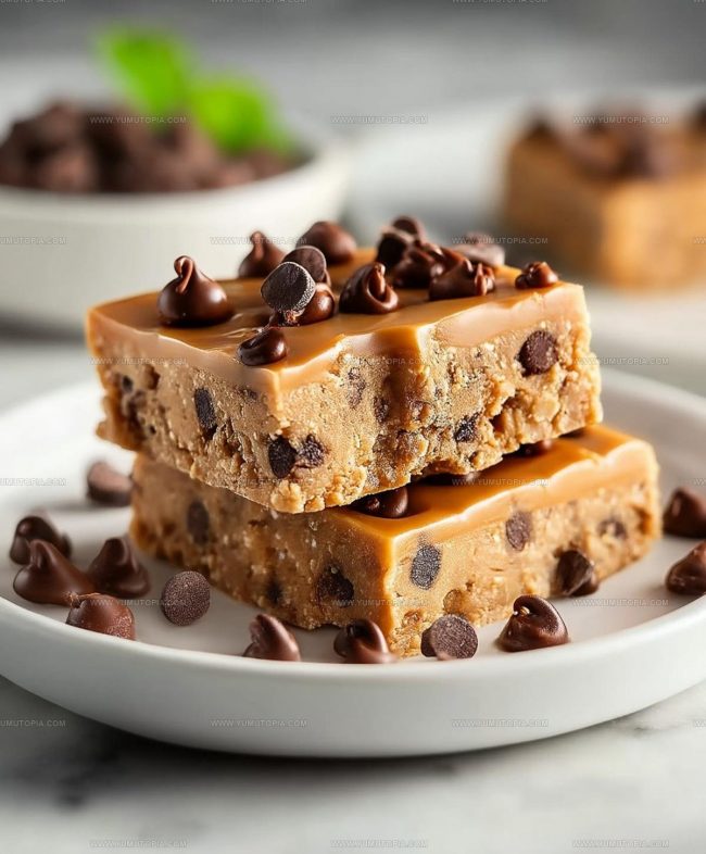 Easy Method for Peanut Butter Chocolate Breakfast Bars