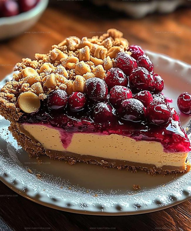 Directions for Baking Cranberry Butterscotch Pie