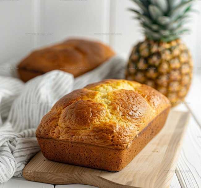 Sweet Pineapple Bread Baking Instructions