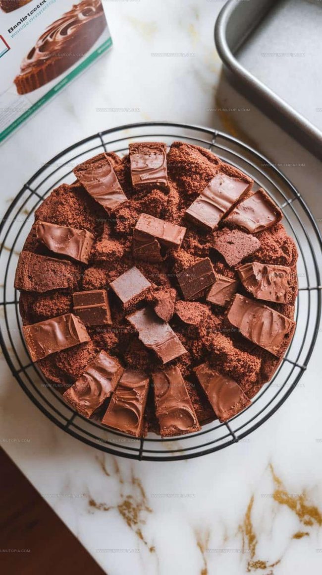 Salted Caramel Pretzel Trifle Preparation