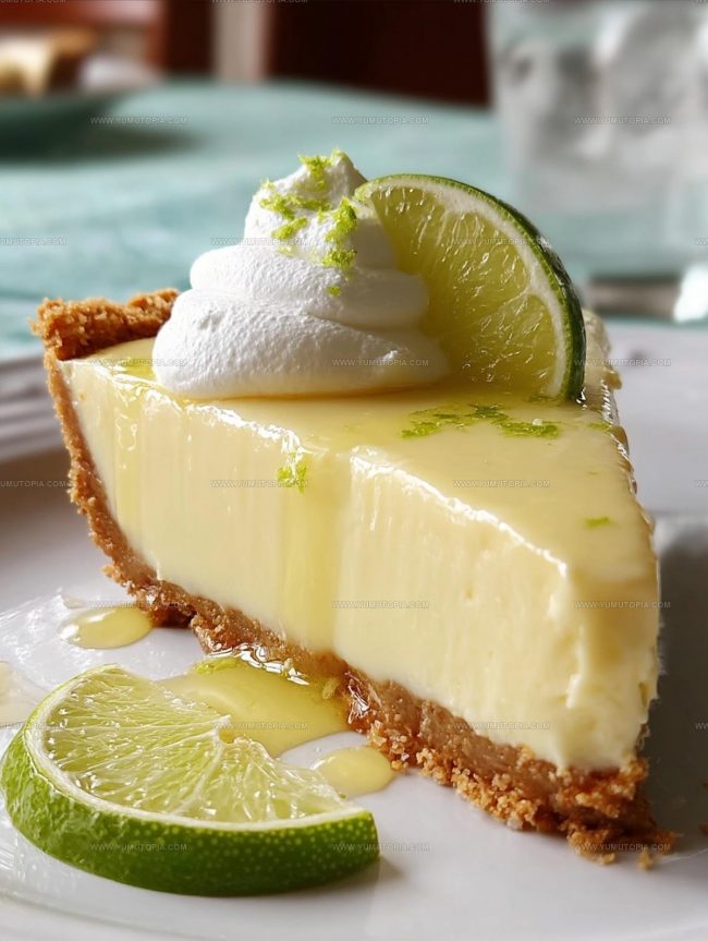 Steps for Making Key Lime Pie