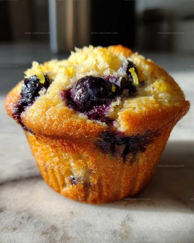 Tricks for Extra Fluffy Blueberry Lemon Muffins