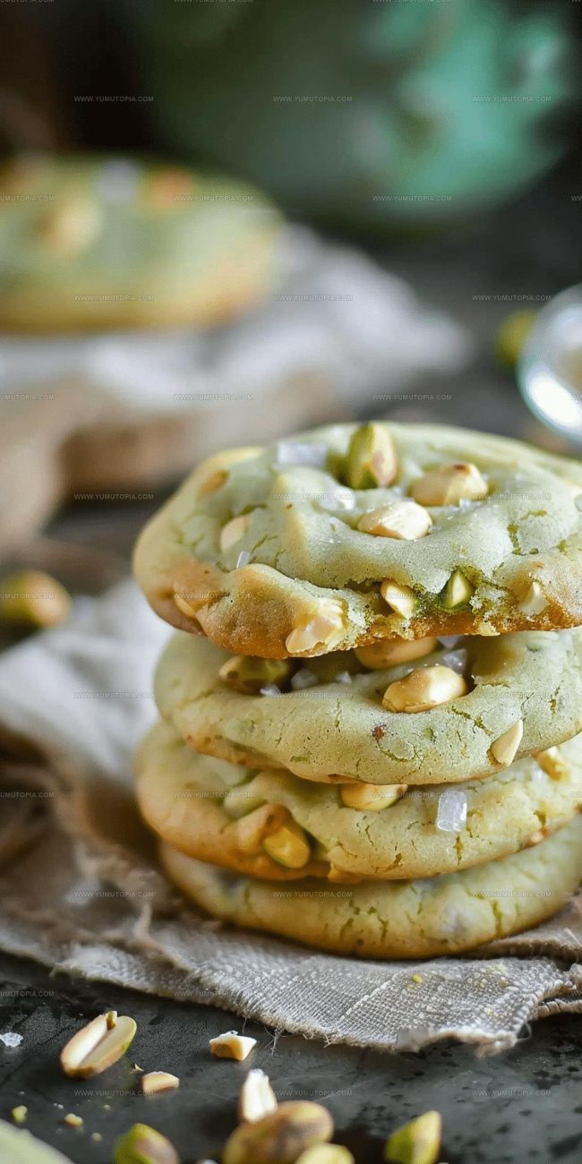 How To Make Pistachio White Chocolate Chip Cookies