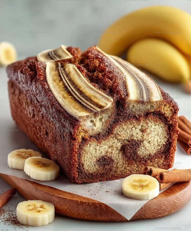 How to Bake Cinnamon Banana Bread