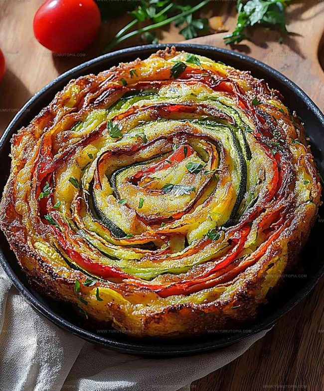 How to Bake Veggie Crinkle Cake for Breakfast