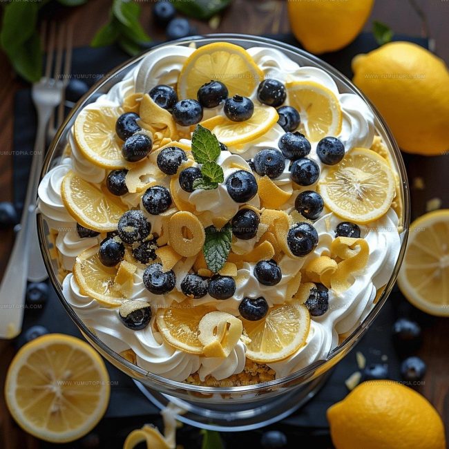 Helpful Cooking Notes For Lemon Blueberry Trifle