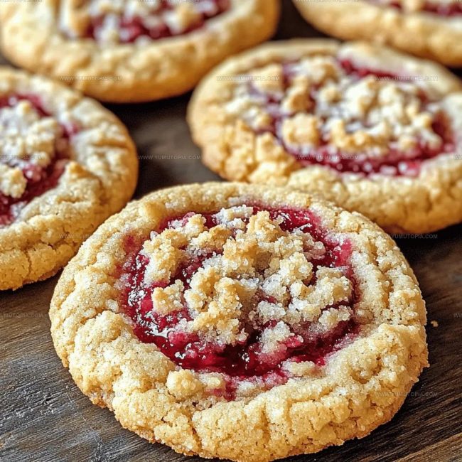 Highlights That Make Raspberry Jam Crumble Cookies Special
