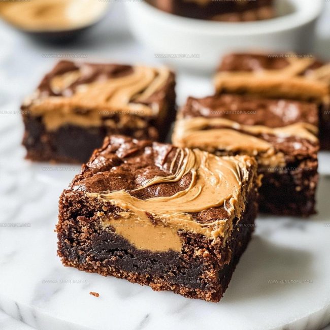 How to Make Peanut Butter Brownies