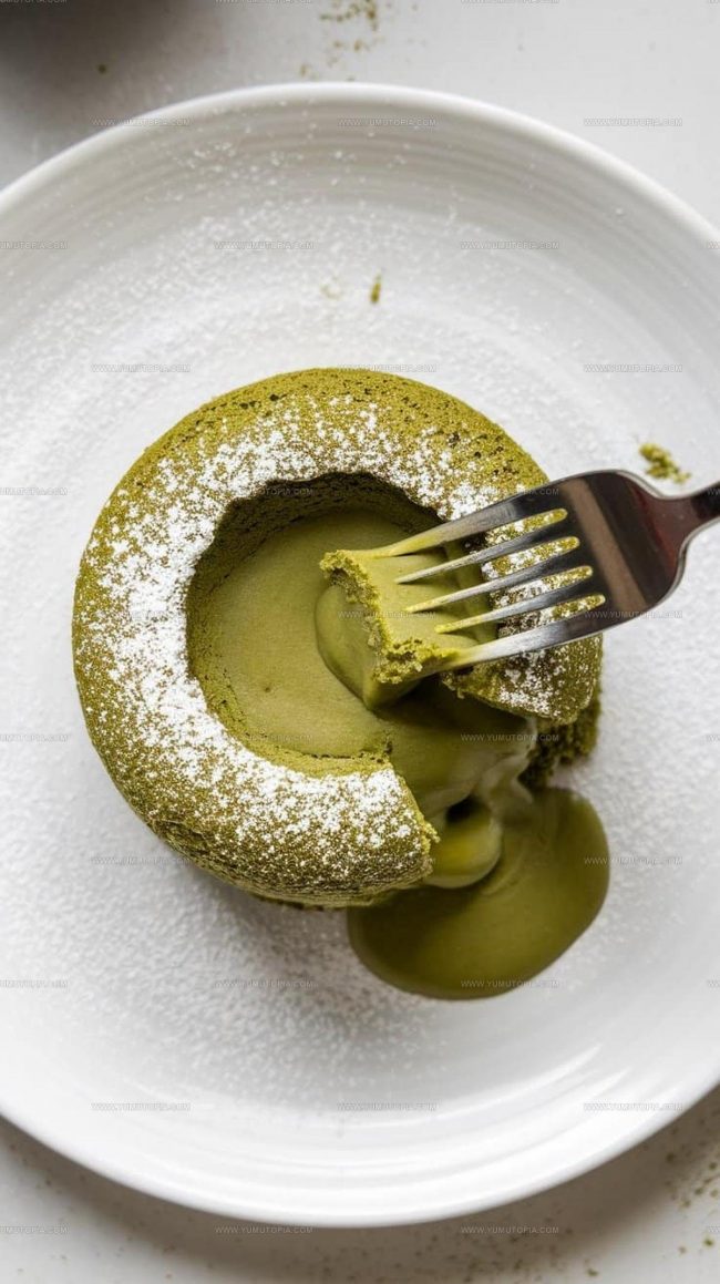 How Is Matcha Lava Cakes Best Enjoyed
