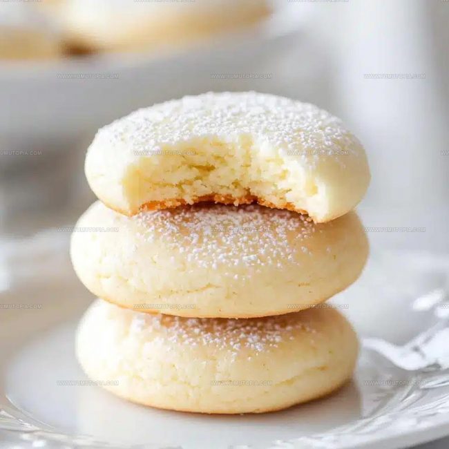 Butter Sugar And Cream Cheese Inside These Cookies