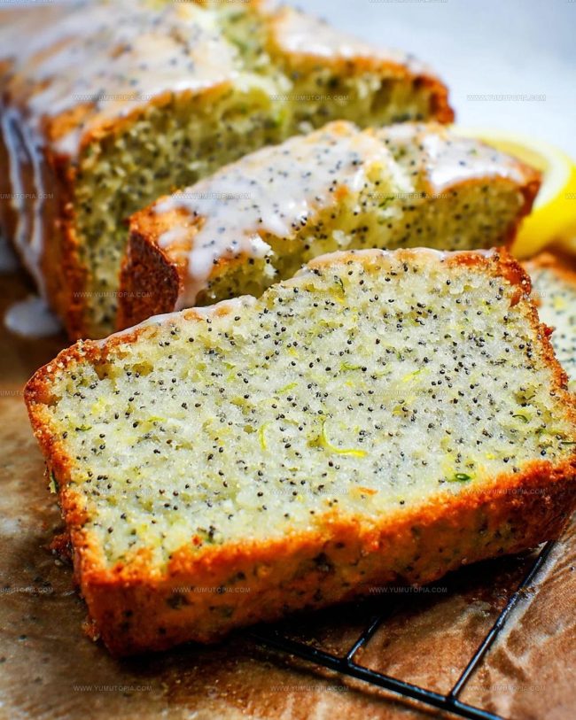 Directions For Lemon Poppy Seed Zucchini Bread