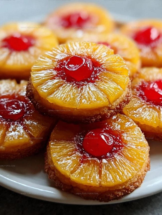 How To Enhance Pineapple Upside Down Cookies