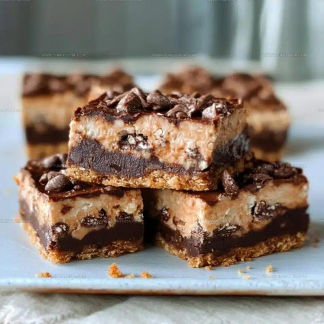 Process for Structuring Clean Four-Layer Dessert Bars