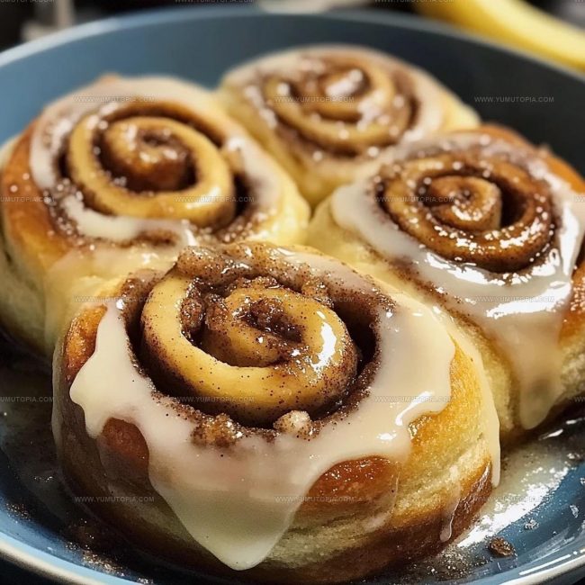 Classic Way to Make Banana Bread Cinnamon Rolls