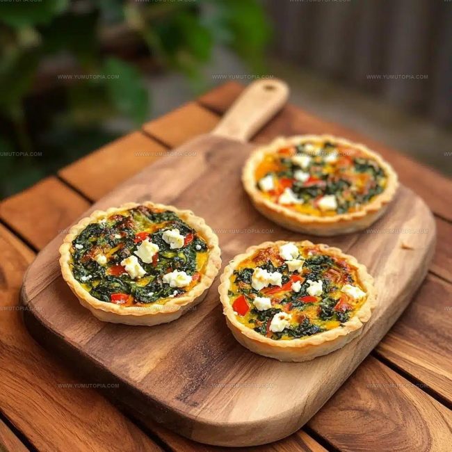 How to Prepare Spinach and Feta Tarts