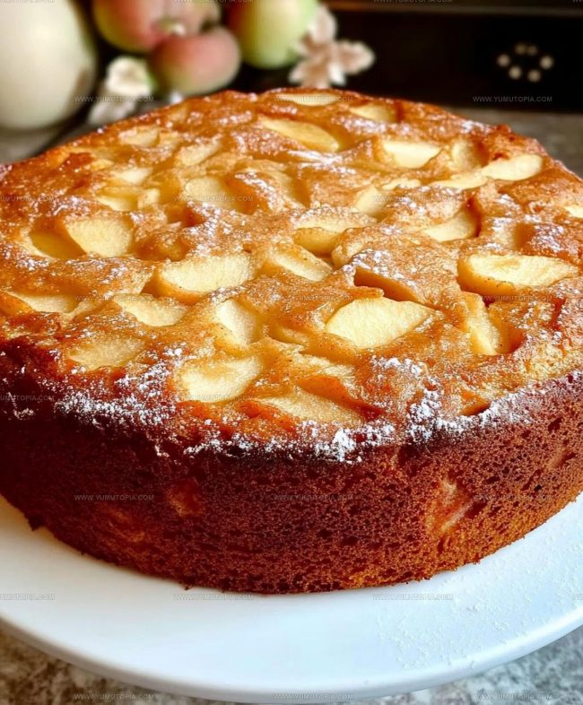 Making One Bowl Apple Cake From Start to Finish
