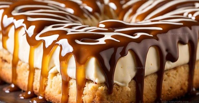 Preparing Caramel Cream Cheese Bread Step by Step