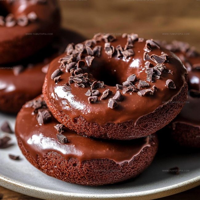 Helpful Baking Notes for Chocolate Cake Donuts Recipe