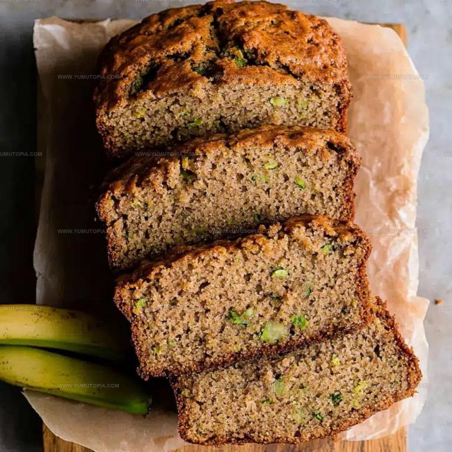 Methods for Baking a Tender Banana Zucchini Bread Loaf
