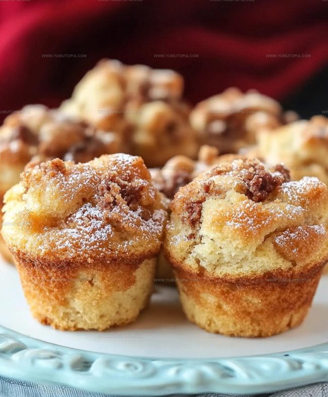 Step by Step Method for Cinnamon Sugar Muffins