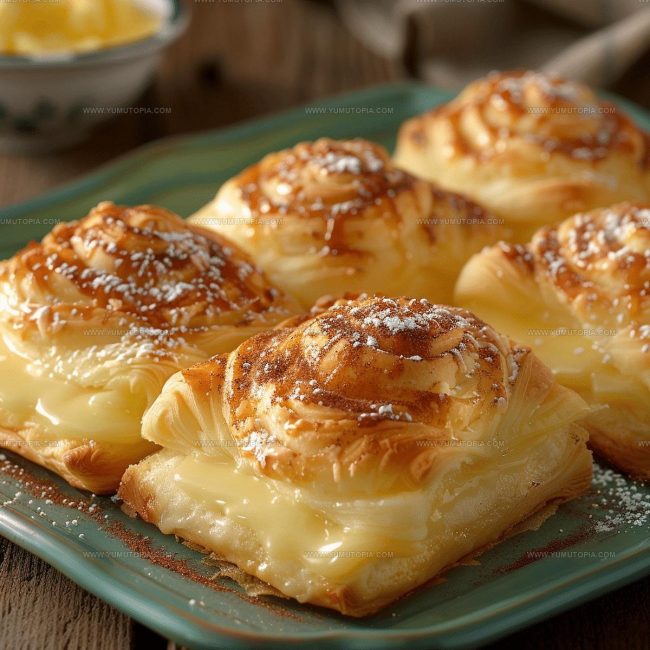 King’s Hawaiian Cheesecake Danish Baking Process