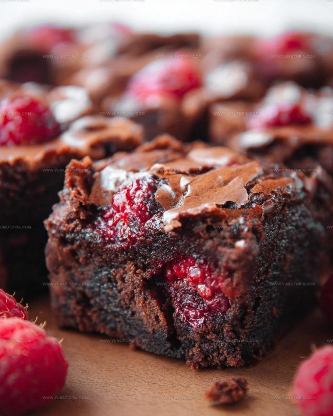 Helpful Cooking Notes for Raspberry Brownies