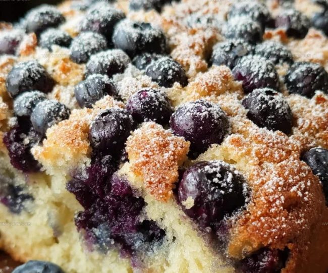 How Do You Prepare Blueberry Breakfast Cake