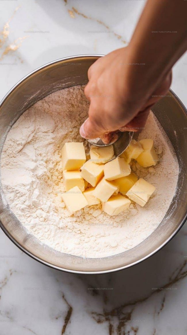 German Plum Cake with Streusel Baking Method