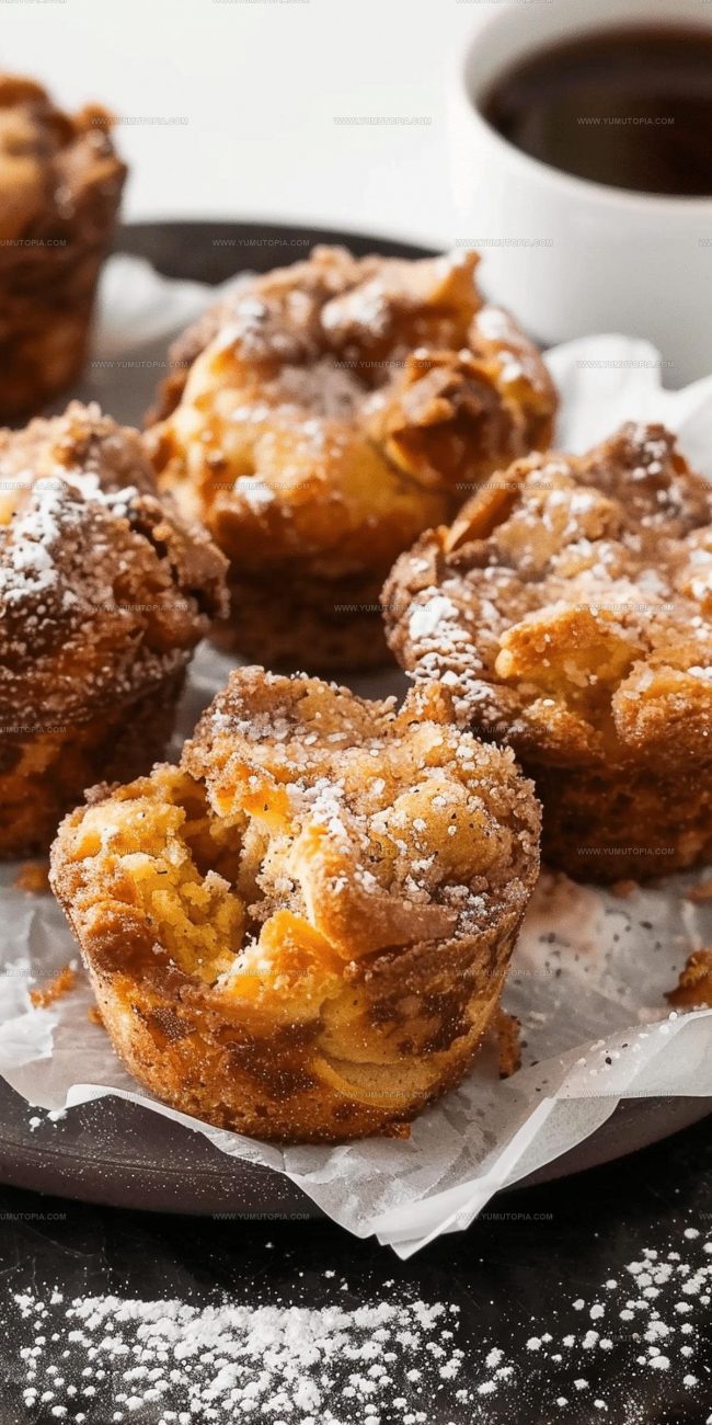 Preparing French Toast Muffins Step By Step