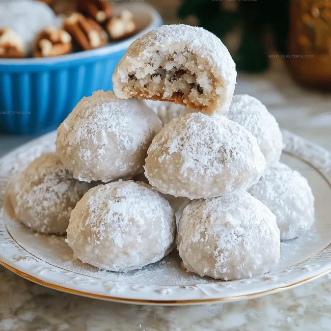 Notes For Best Results With Buttery Pecan Snowball Cookies