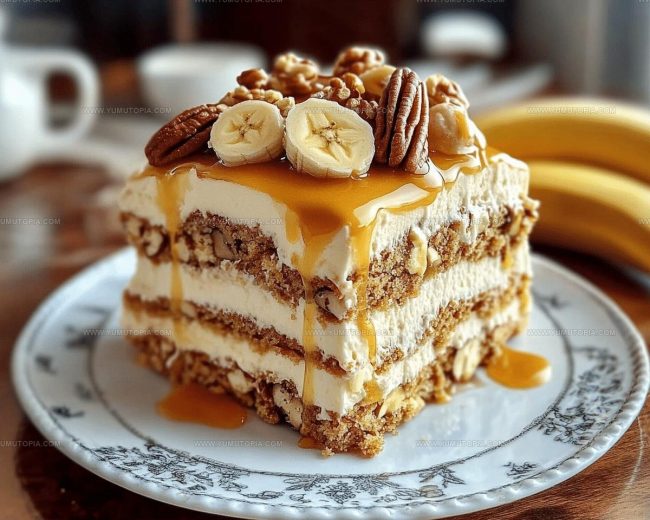 How Do You Prepare Banana Walnut Cream Cake