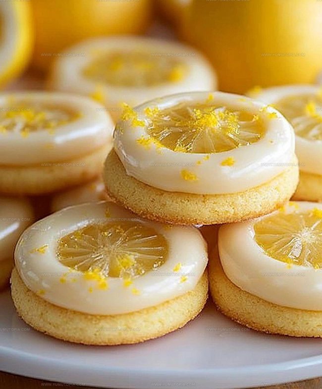 Directions for Baking Lemon Frosted Cookies