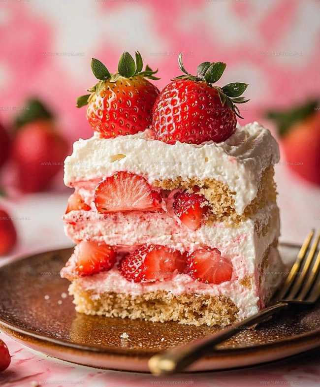 How to Bake Strawberry Cream Cheese Cake