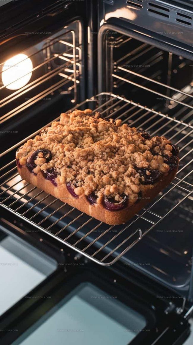 Proper Storage For German Plum Cake With Streusel