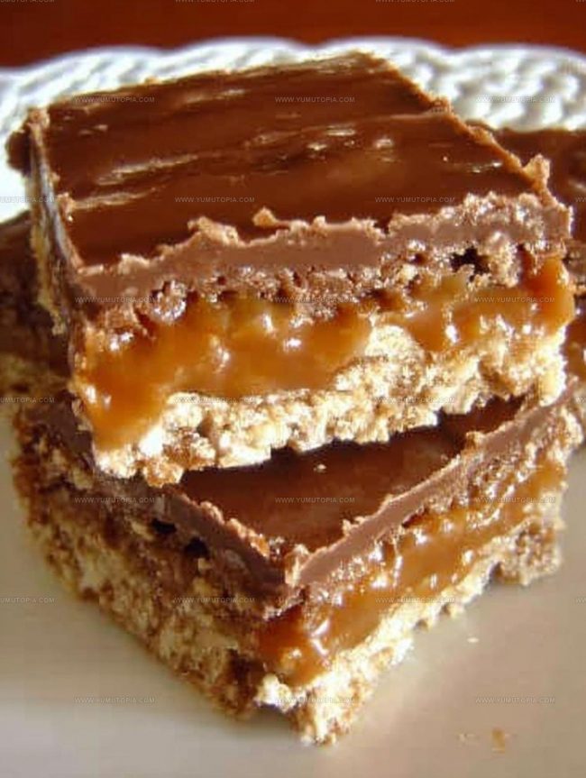 What Makes Caramel Chocolate Crunch Bars So Enjoyable