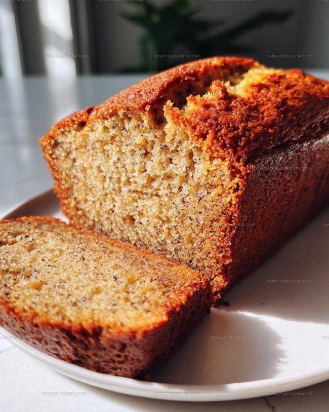 What Gives This Banana Bread Its Perfect Moist Crumb