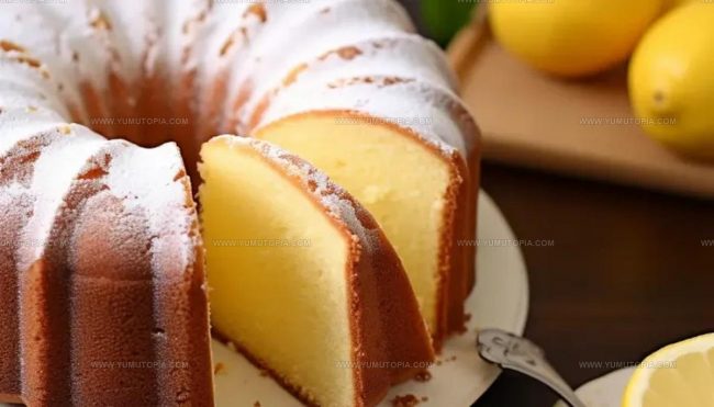 Steps for Making Lemon Pound Cake