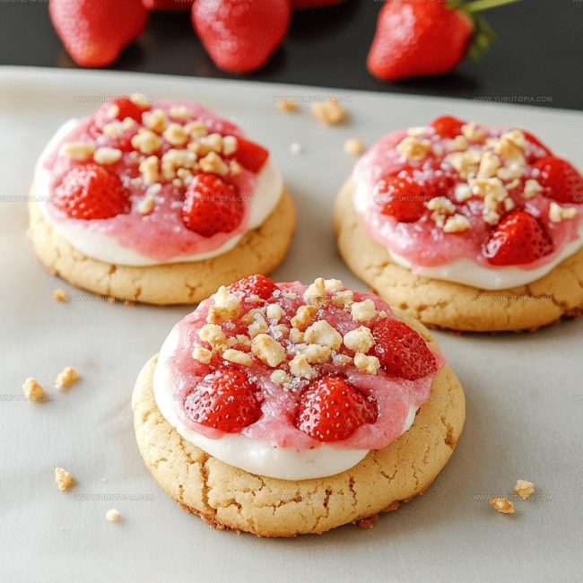 Highlights of Strawberry Crunch Cookies