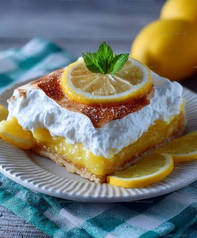 Baking Directions for Lemon Pie Cookie Sheet Dessert