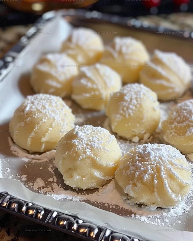 Best Serving Options For Condensed Milk Snowball Cookies