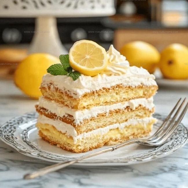 Why Lemon Eclair Cake Is Always A Hit